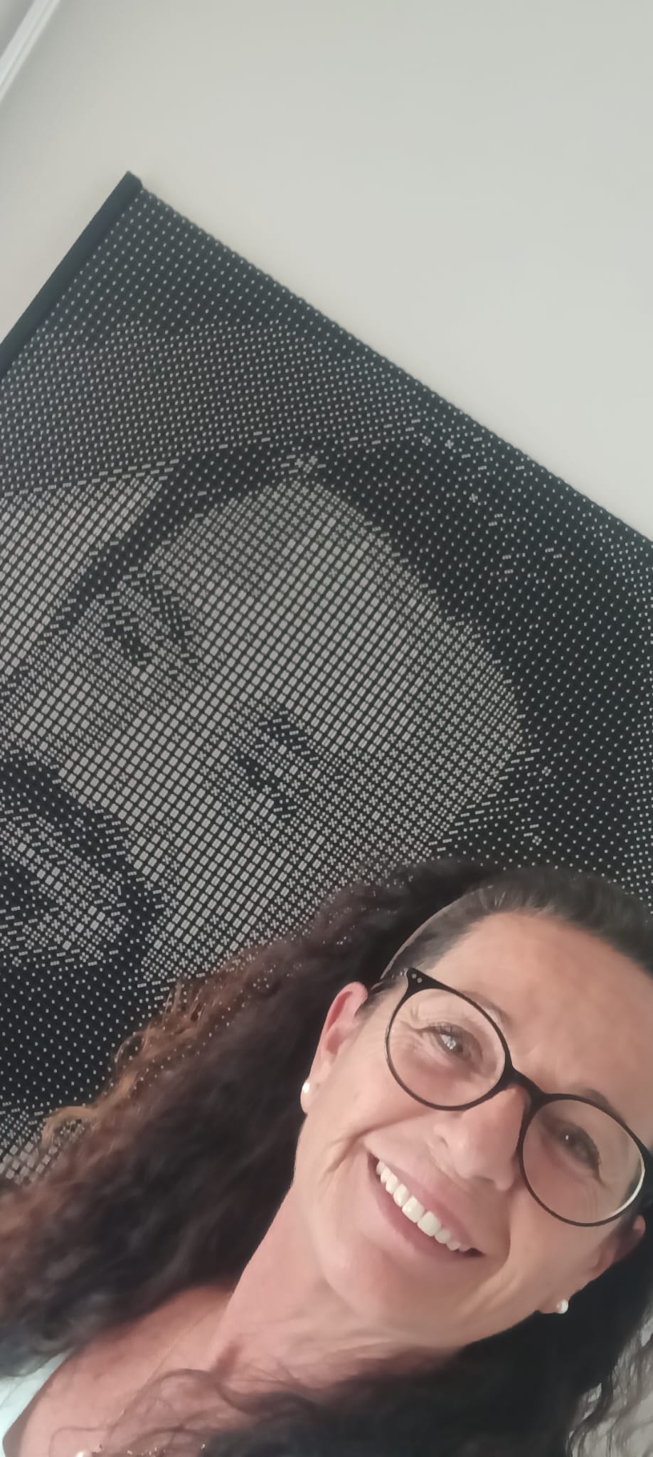 Portrait en dés d'un fan avec le tableau de Cyril Hanouna